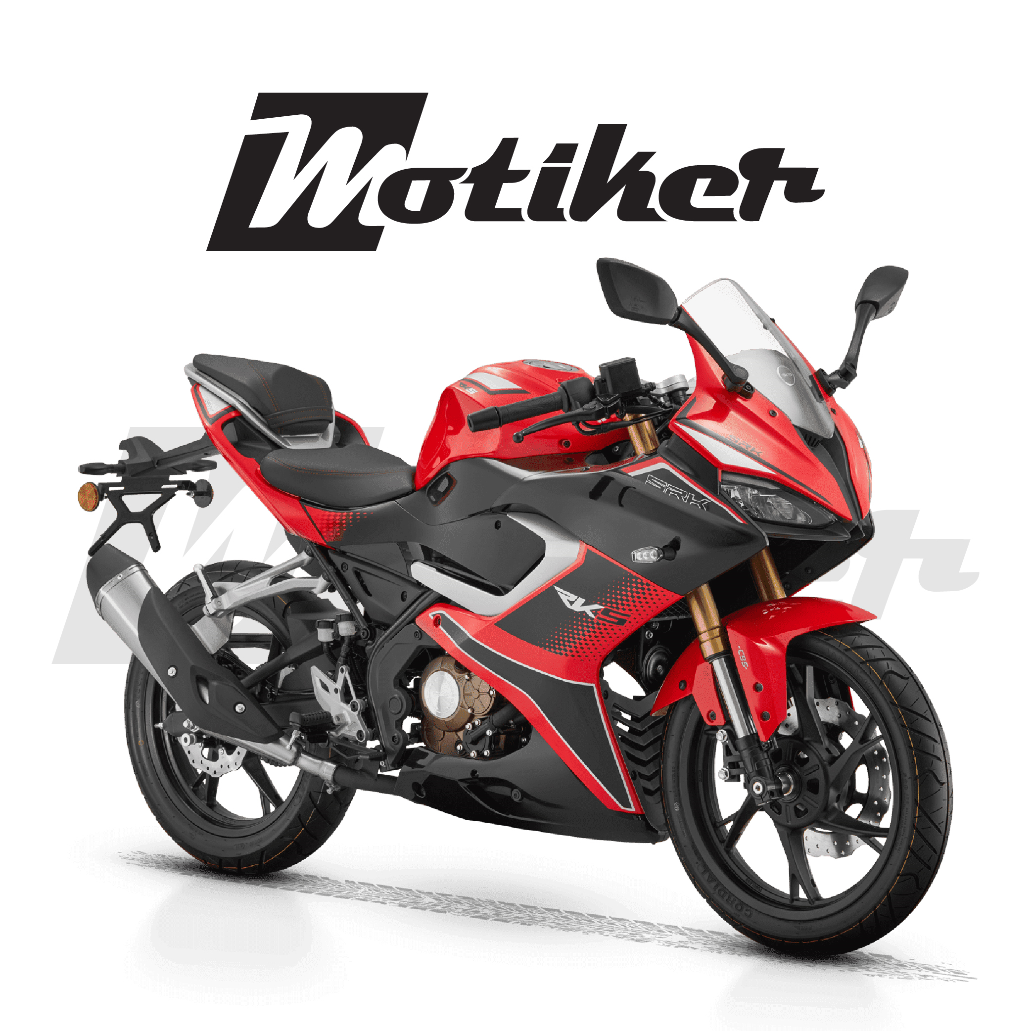 RKS SRK 125R Tasarım Sticker Etiket Modeli