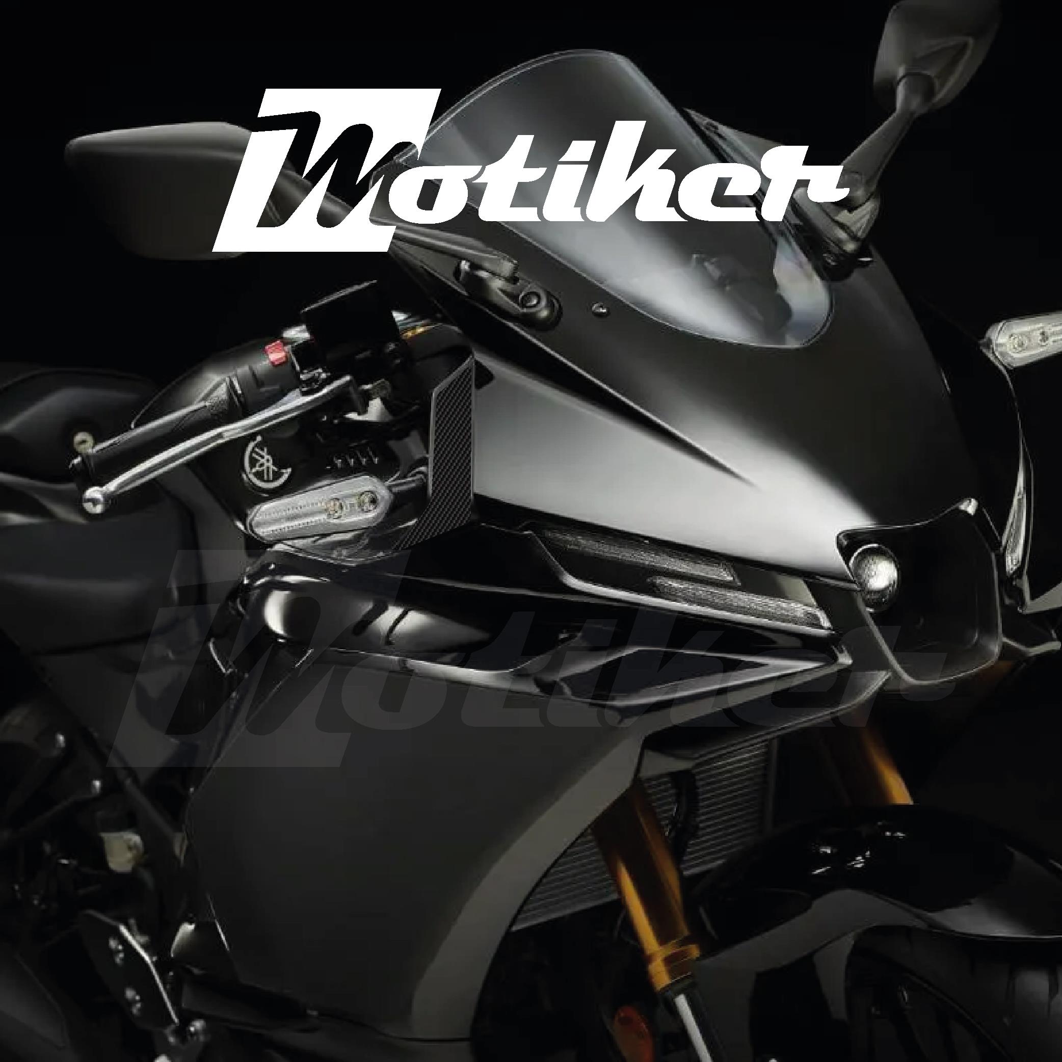 Yamaha YZF-R25 2025 Model Far Yanı Karbon Sticker Etiket Modeli