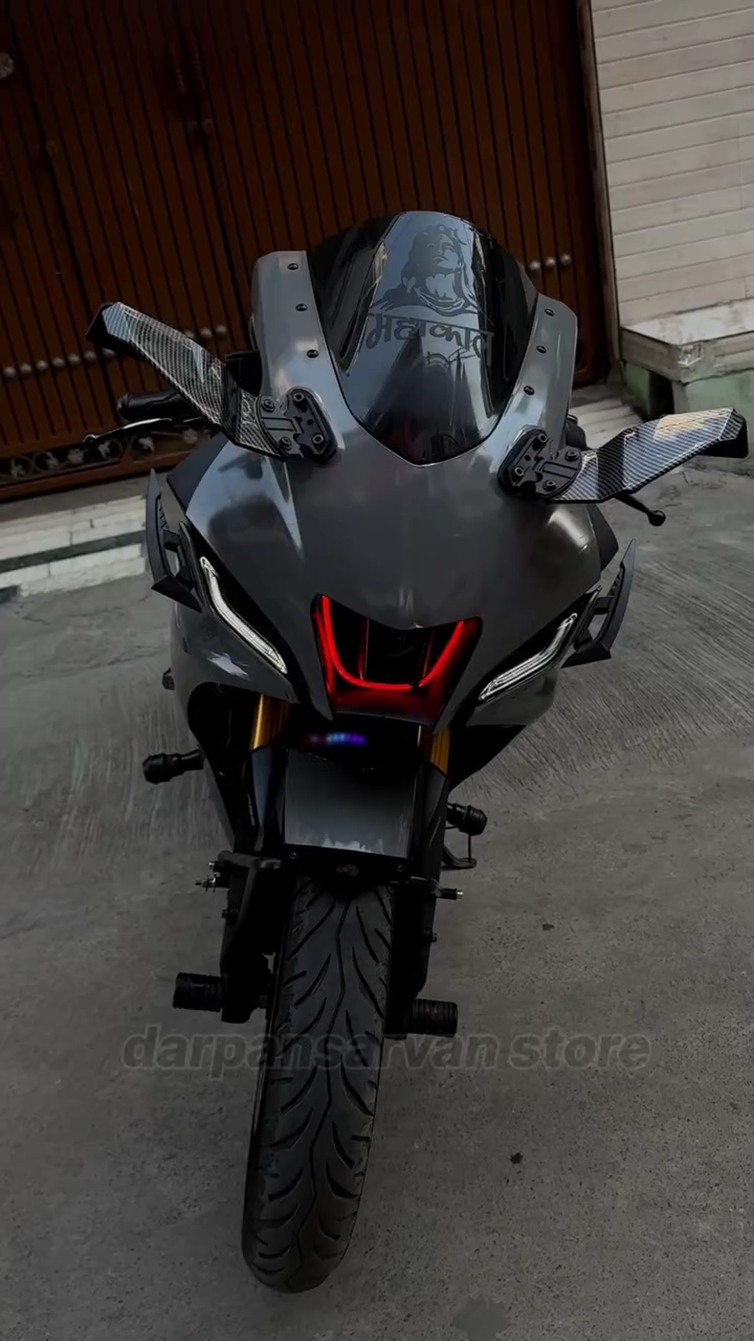 3D AksesuarAleron Universal Yamaha,Kawasaki ve Ducati için Winglet / Spoiler