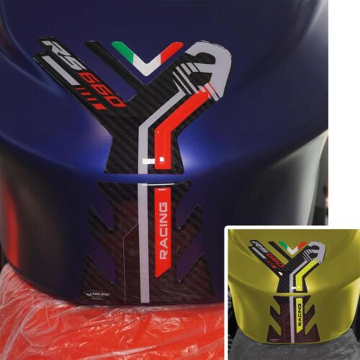 APRILIA Racing Tank Pad Sticker Modeli