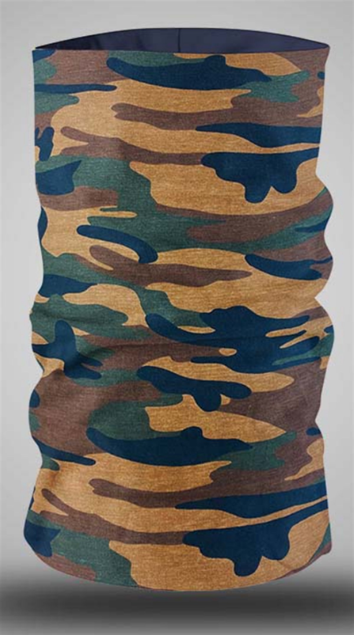 Askeri Mavi Kamuflaj Buff Modeli
