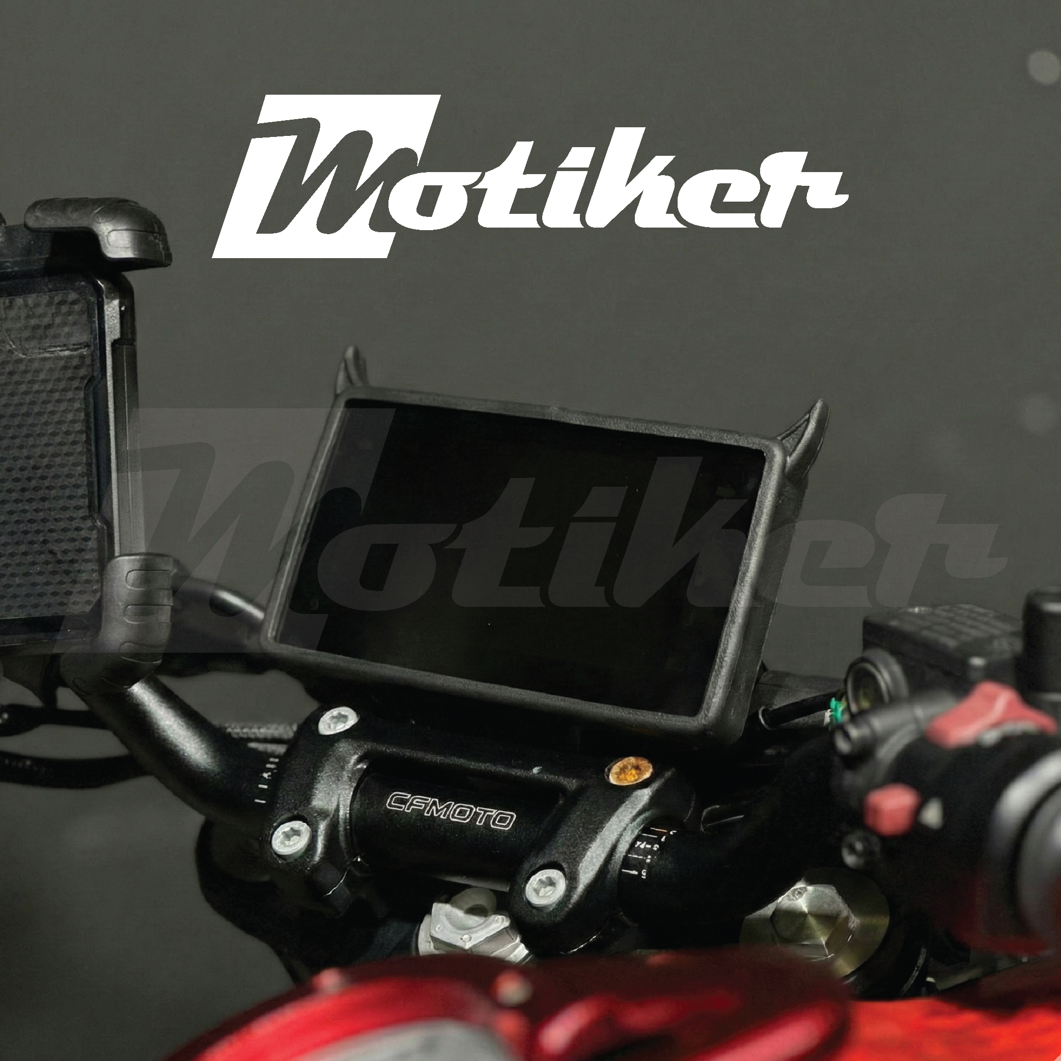 CF MOTO NK250 VE SR250 KM EKRAN KORUYUCU KILIF SİYAH 2023-2025 UYUMLU