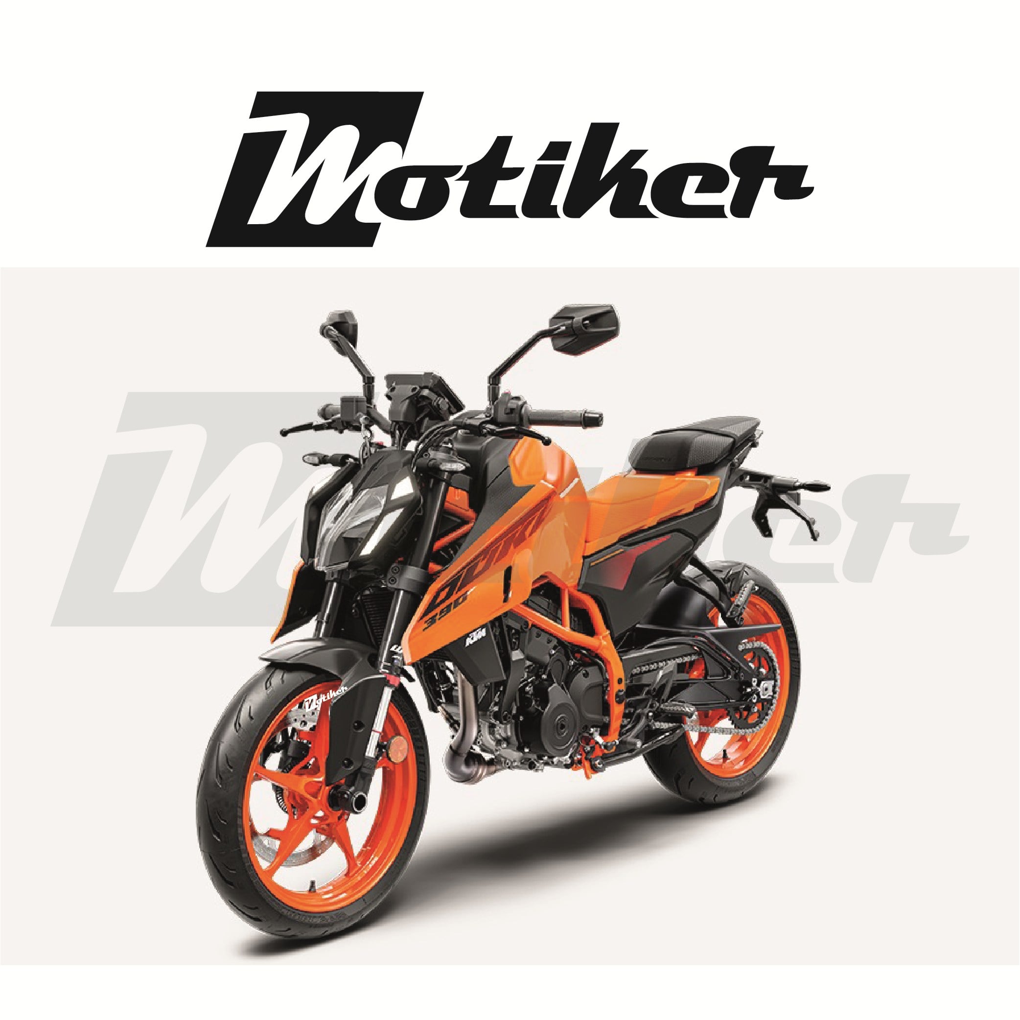 KTM DUKE 390 Orjinal Tasarım Sticker Etiket Modeli 2025-2026 Sol Yan Grenaj