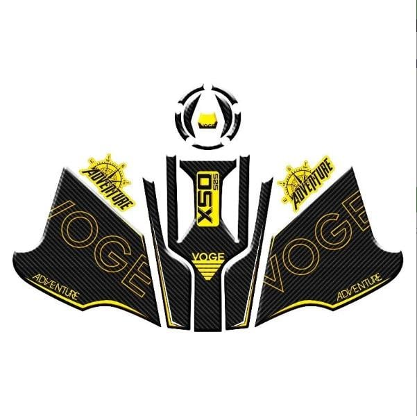 VOGE DSX 525 2022 - 2025 UYUMLU TANK PAD SET v2