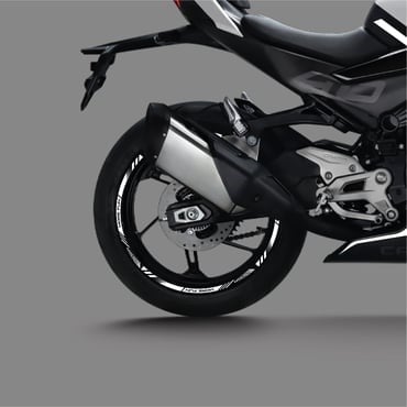 CFMOTO 450SR Sticker Jant Dışı Şerit Baskılı Kırmızı 