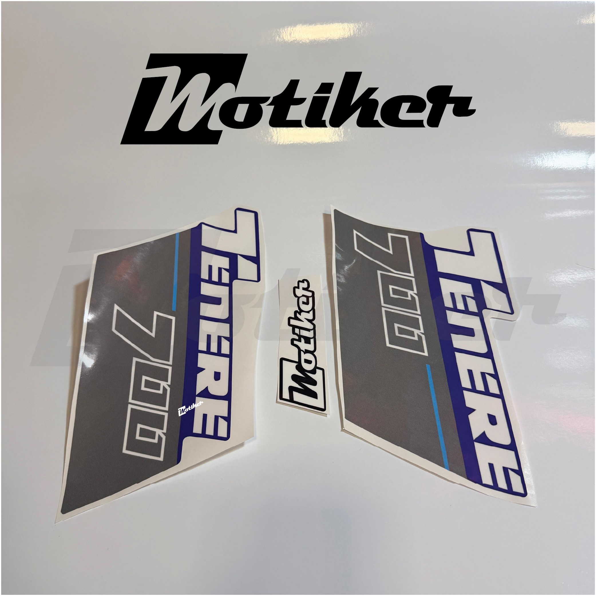 Tenere 700 Orjinal Sticker Modeli Mavi Nardo Gri 2020-2021 Sağ Sol Sticker Etiket Modeli