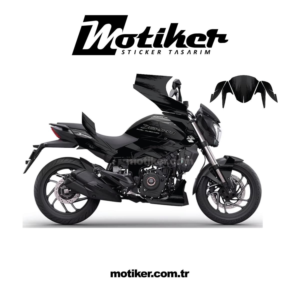 Bajaj Dominar FNX  Sticker Etiket Kaplama Model