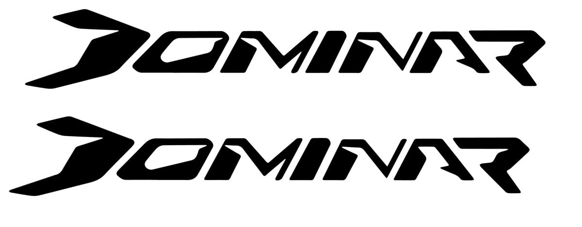 BAJAJ Dominar Şase Sticker Etiket Modeli