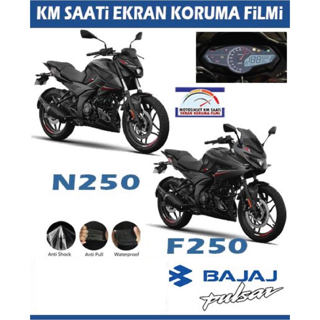 Ekran KorumasıBajaj N250/F250 Motosiklet Ekran Km Koruyucu
