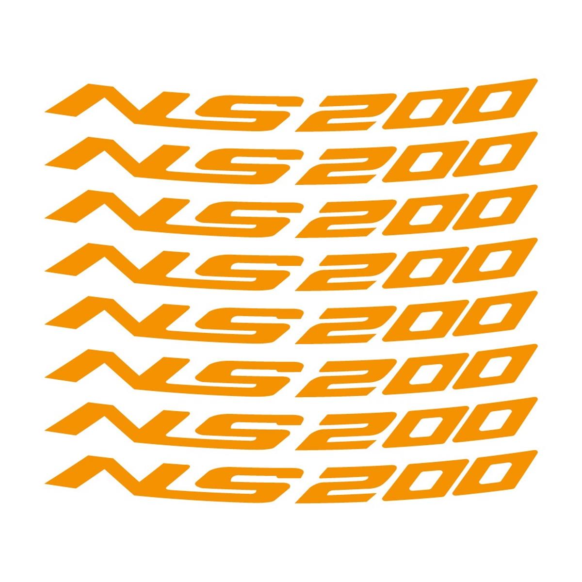 Bajaj NS200 Jant İçi Sticker Etiket Modeli