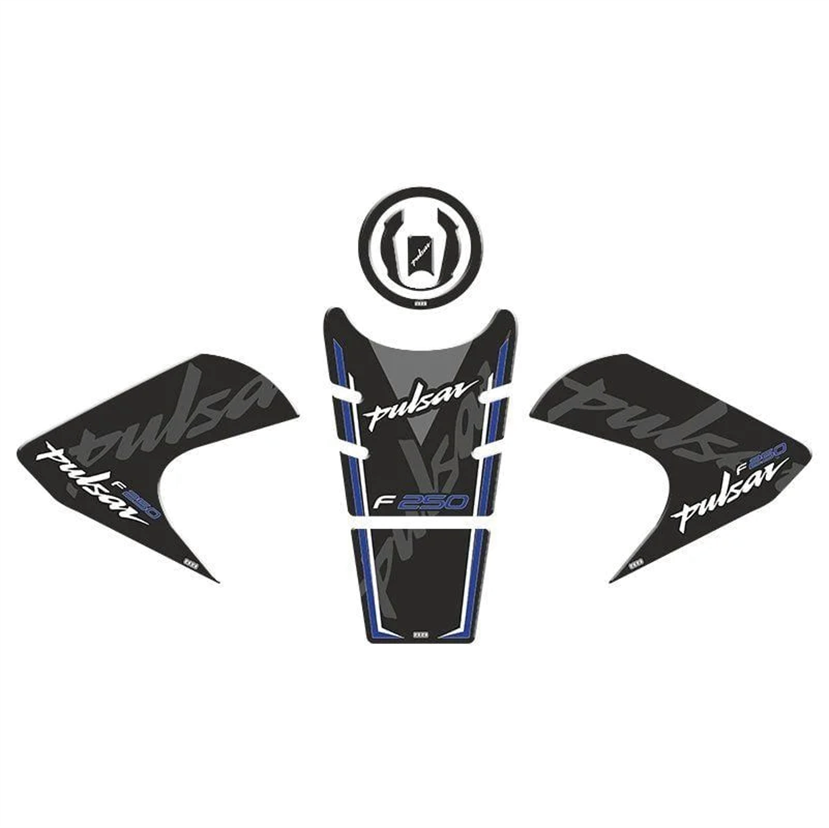 Bajaj Pulsar F250 Mavi Tank Pad Set