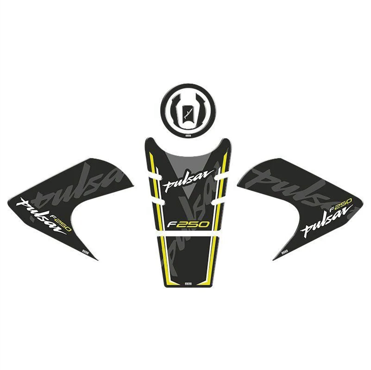 Bajaj Pulsar F250 Sarı Tank Pad Set