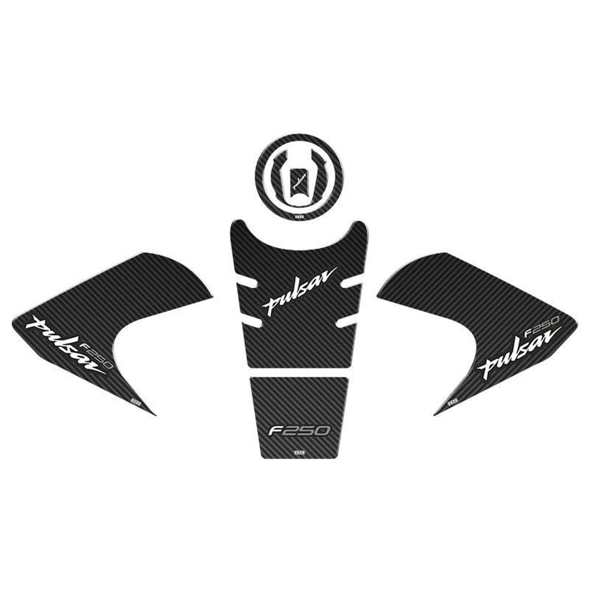 Bajaj Pulsar F250 Tank Pad Set