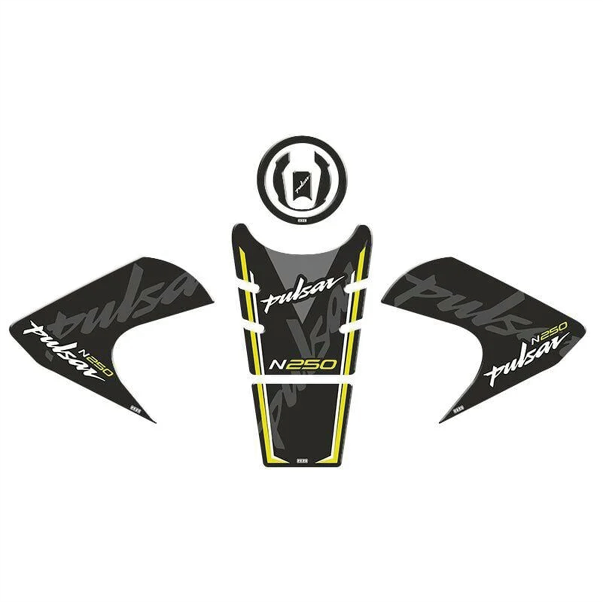 Bajaj Pulsar N250 Sarı Tank Pad Set