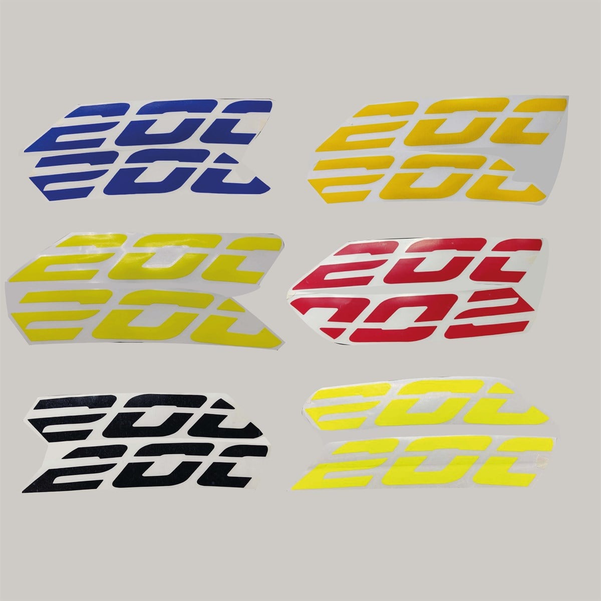 Bajaj Pulsar NS200 200 Yazısı Sticker Etiket Modeli