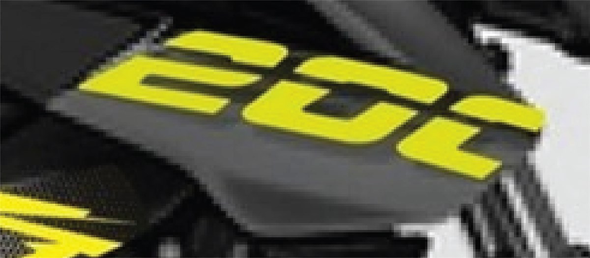 Bajaj Pulsar NS200 Neon Sarı Sağ ve Sol 200 Yazısı Sticker Etiket Modeli