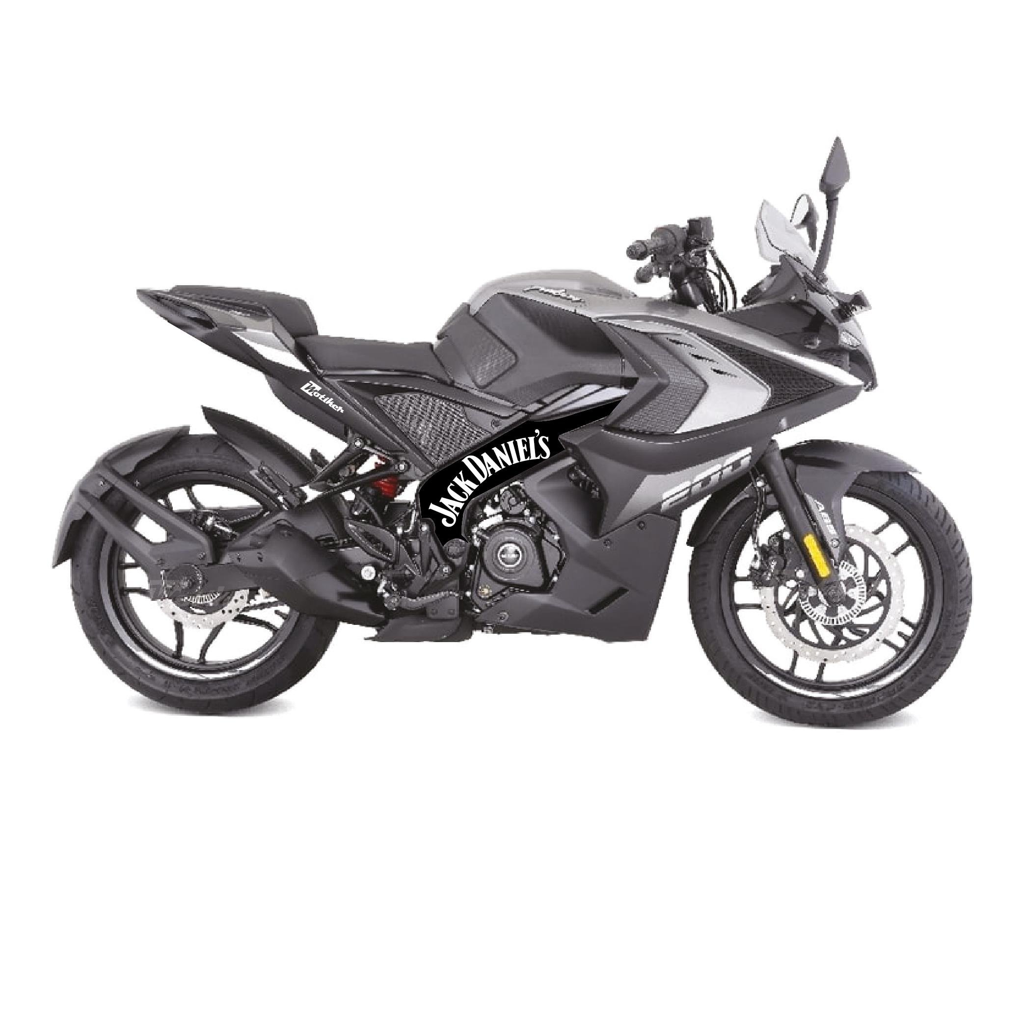 BAJAJ PULSAR RS200 Orta Şase Motosiklet Sticker Etiket 