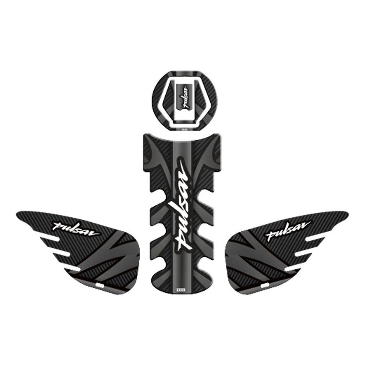 BAJAJ PULSAR UYUMLU Tank Pad Set 001