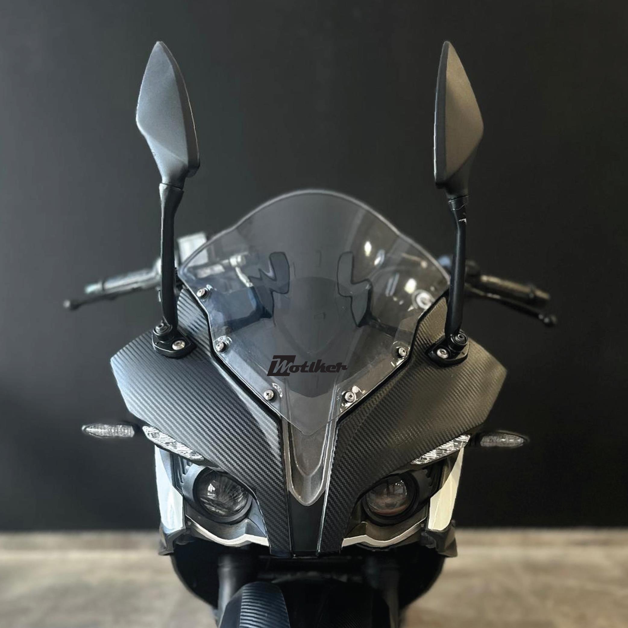 PULSAR RS 200Bajaj RS200 Karbon Ön Kafa Sticker Etiket Modeli