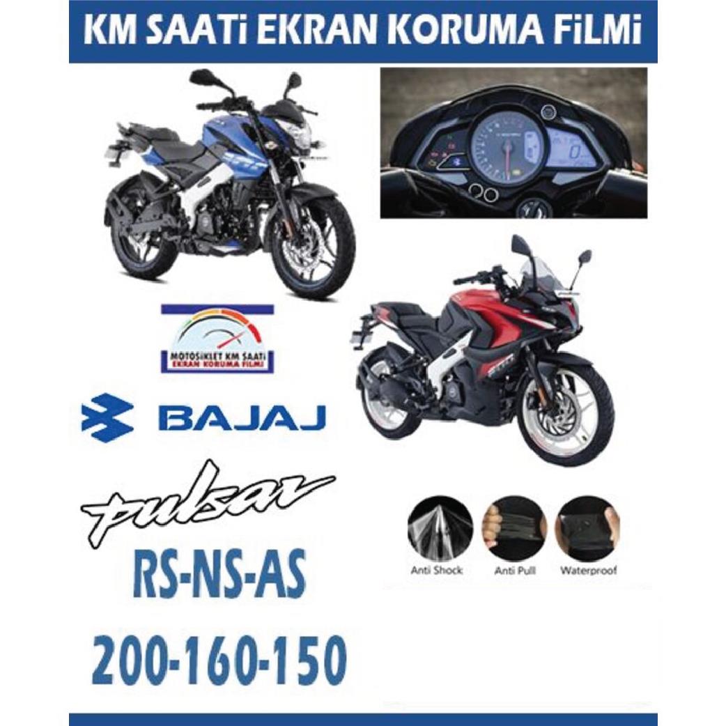 Ekran KorumasıBajaj RS200/NS200/NS150 Motosiklet Ekran Km Koruyucu
