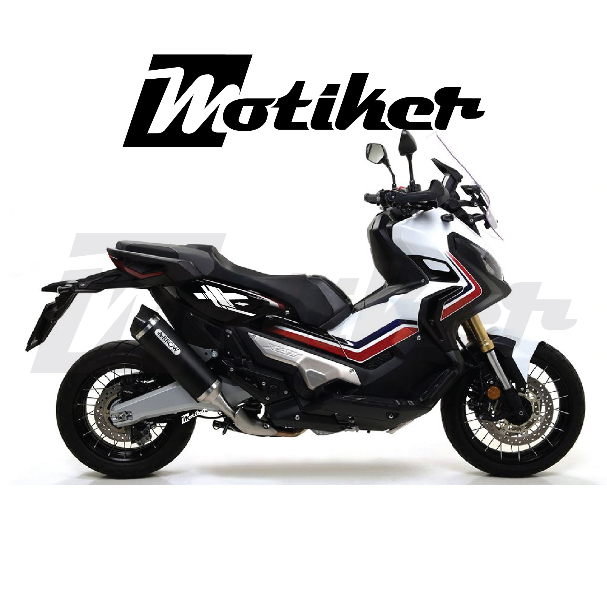 Honda X-ADV Arka Kuyruk X Yazı Sağ Sol Tasarımı Sticker Etiket Modeli