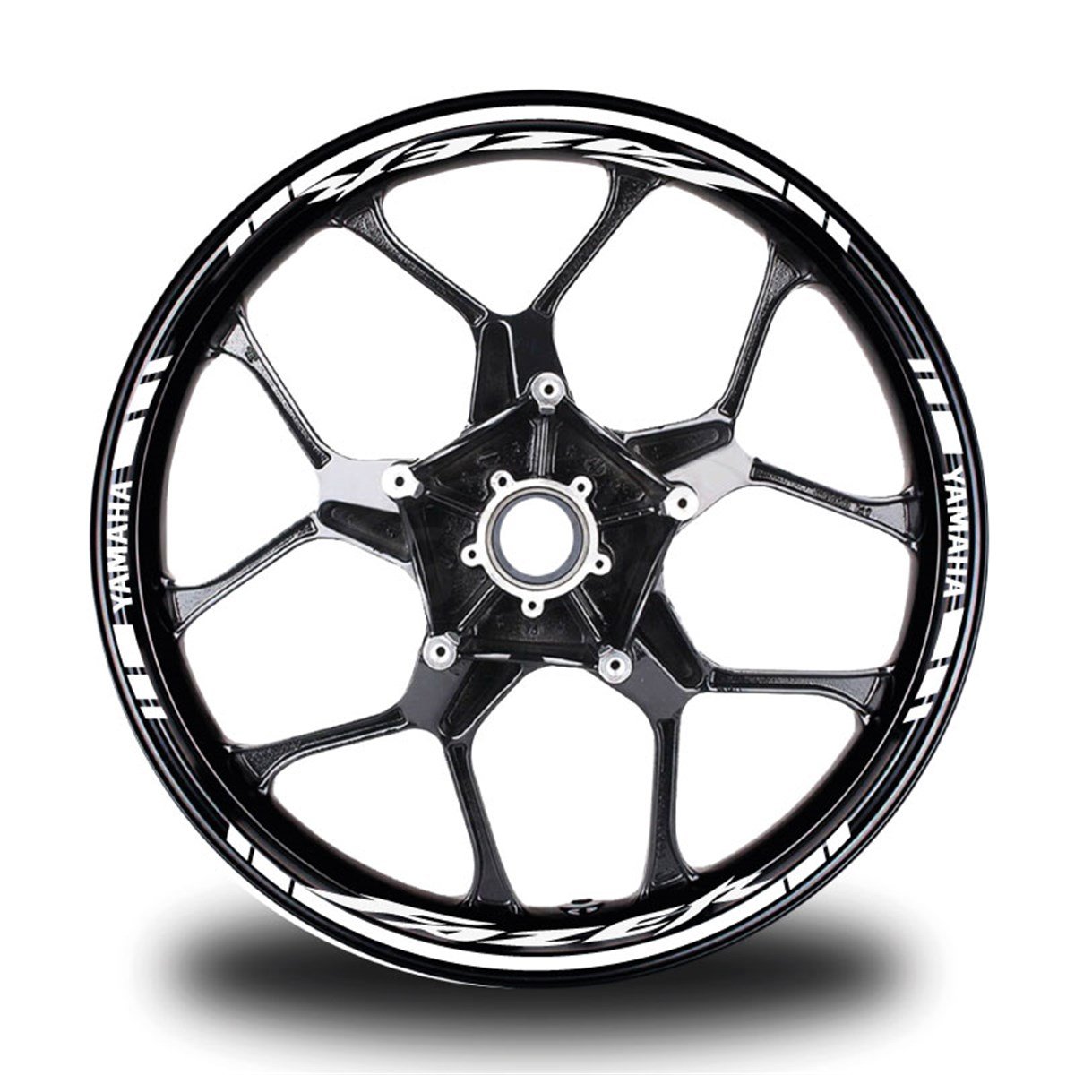 Beyaz Fazer Takım Jant Sticker Etiket 