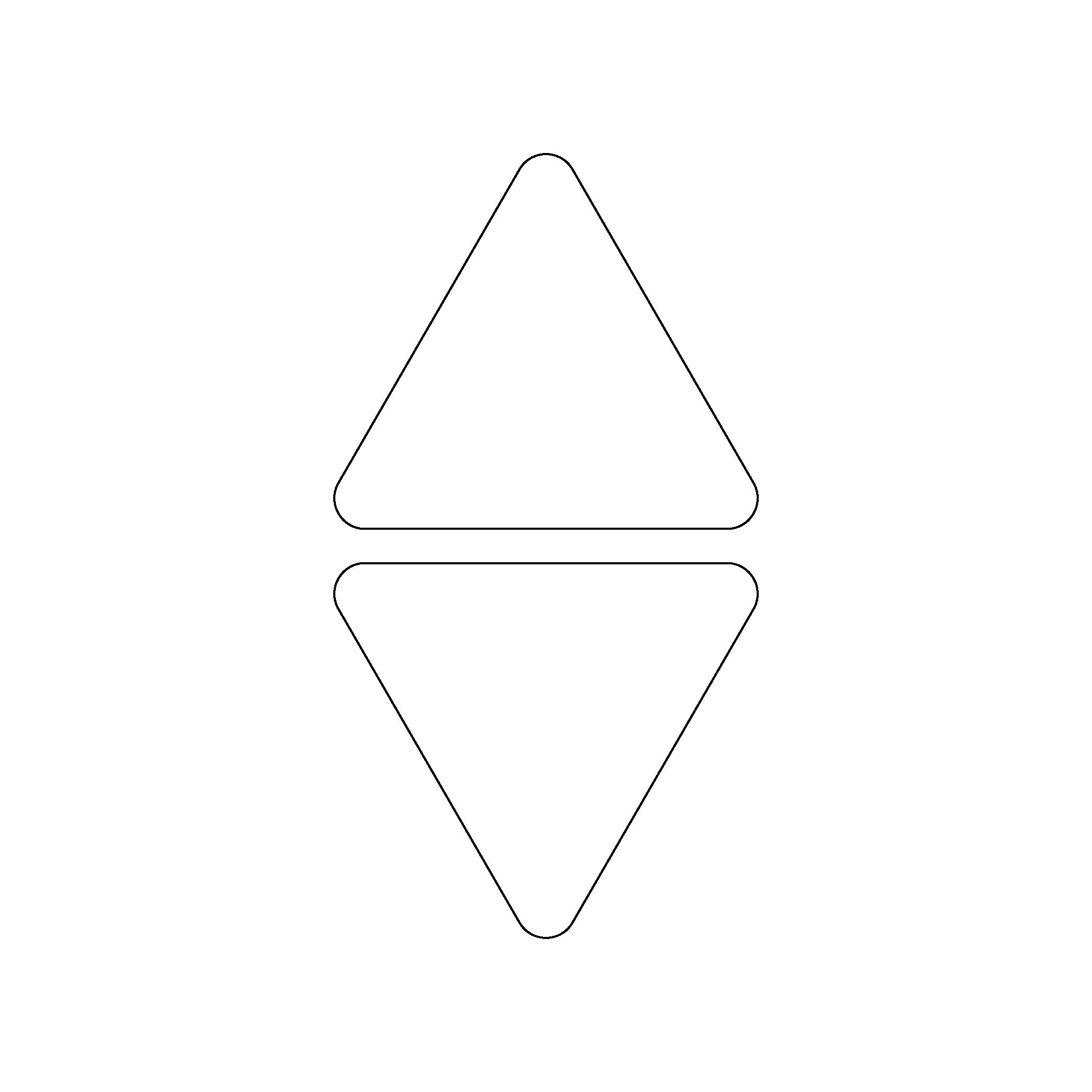 Reflective StickerBeyaz Reflective (Reflektif) 2'li Üçgen Sticker Paketi Otomobil Motosiklet Reflektif Parlayan Sticker Etiket Modeli