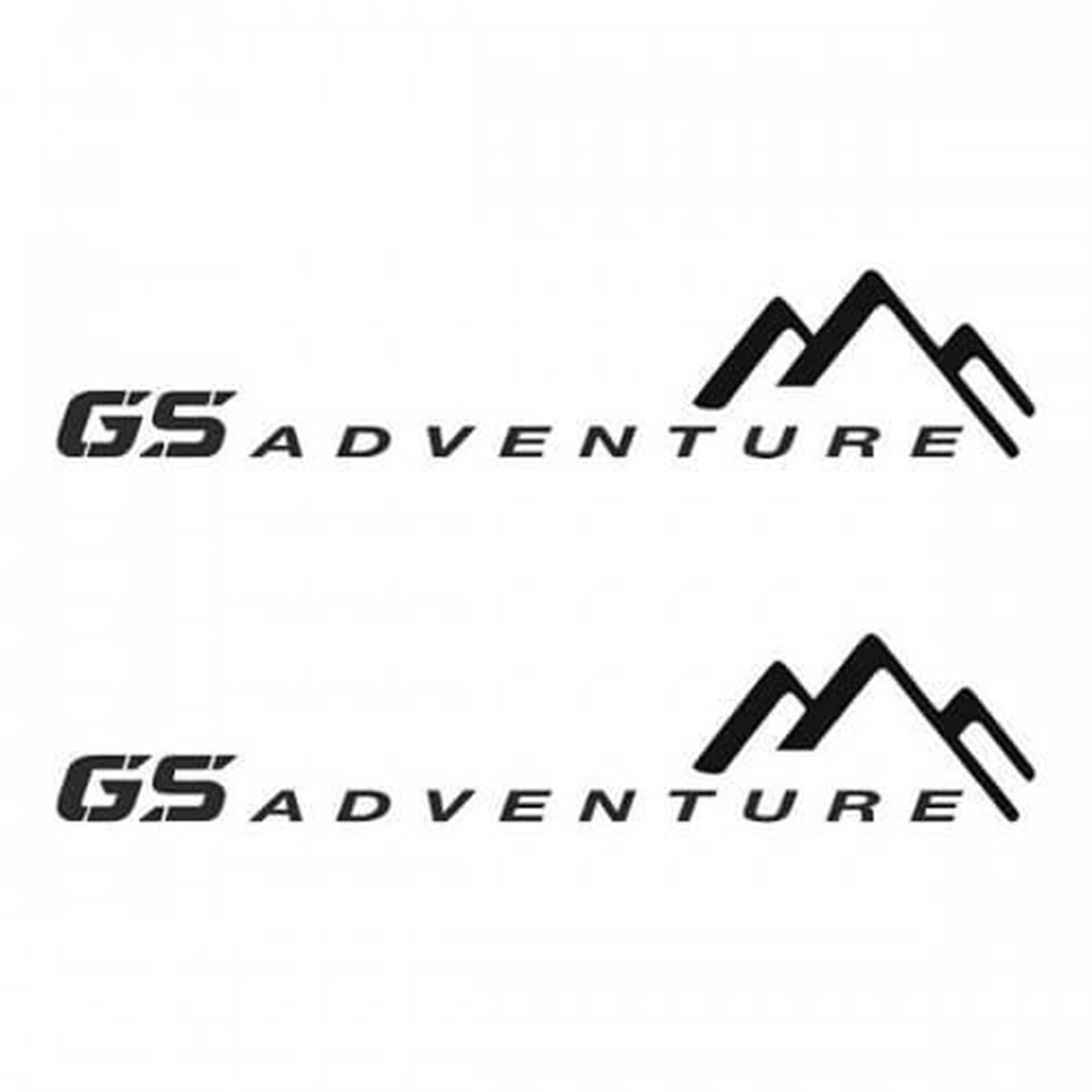 BMW GS Adventure Sticker Etiket Modeli