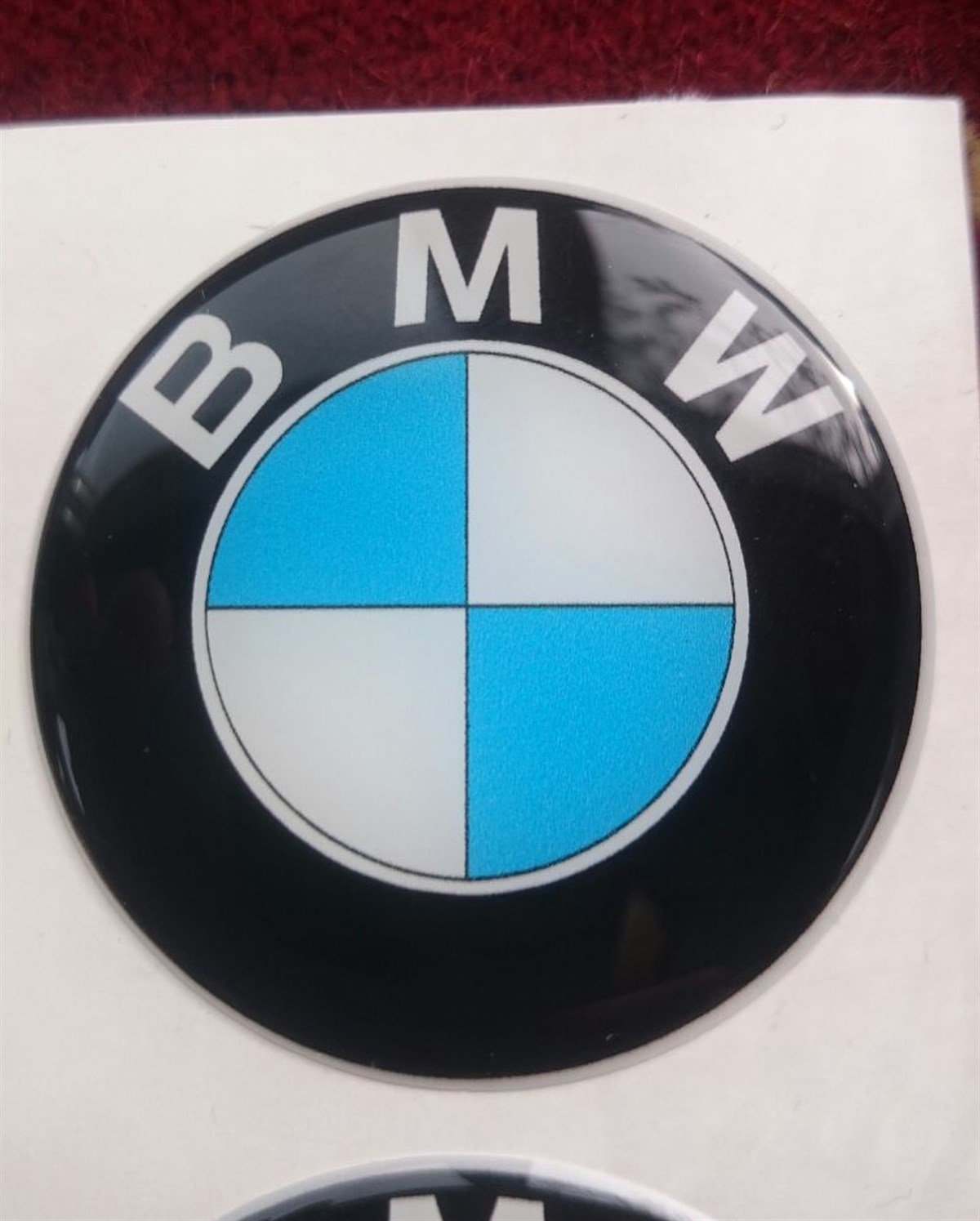 BMW Logo Damla Sticker Etiket Modeli 2