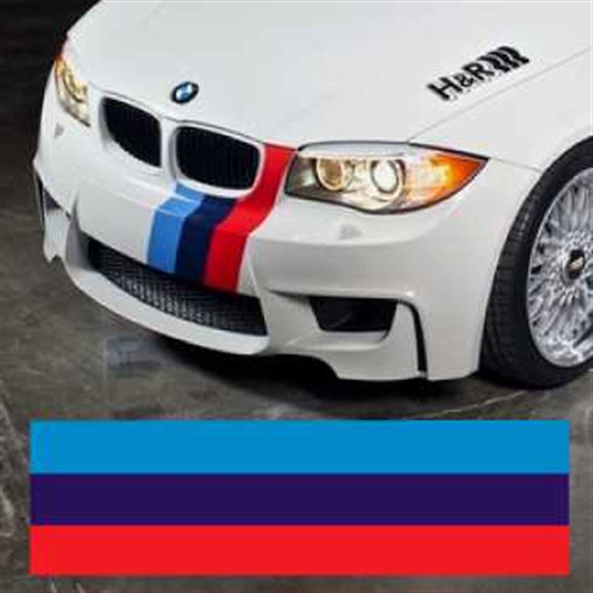 BMW M Serisi Sticker Etiket Modeli