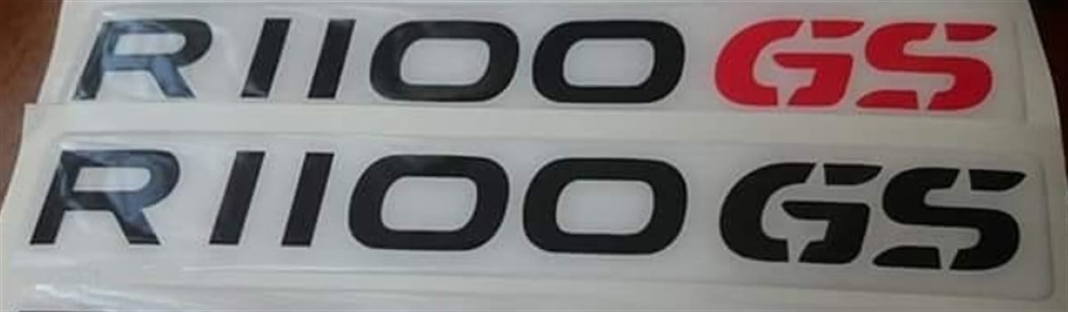 BMW R1100 GS Damla Sticker Etiket Modeli