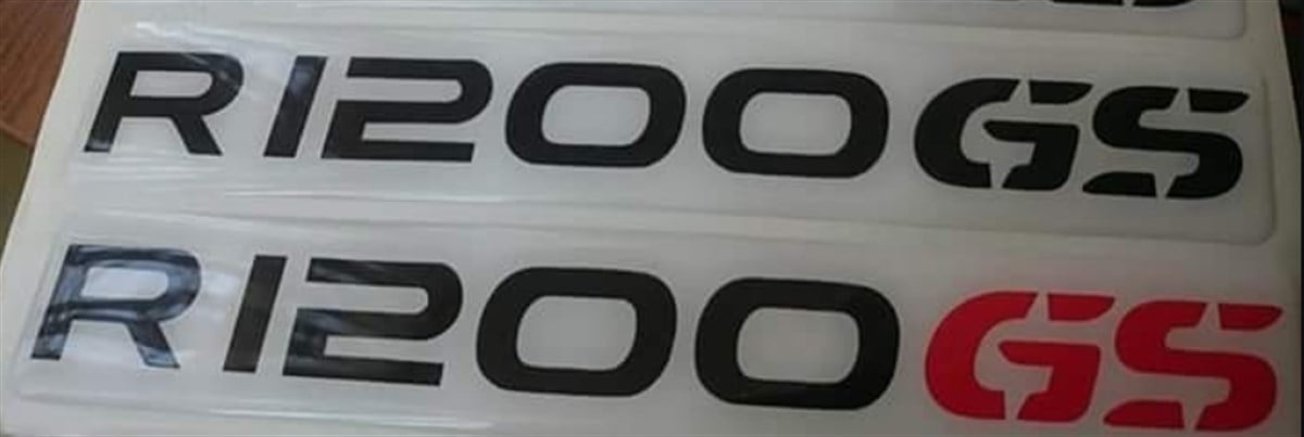 BMW R1200 GS Damla Sticker Etiket Modeli