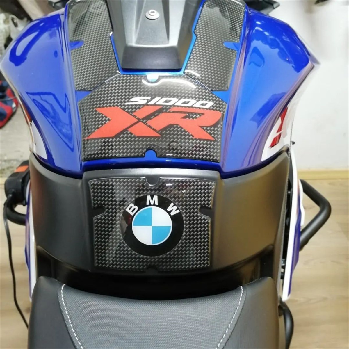 Protège-Réservoir 3D BMW M 1000 XR | Tank Pad Noir | Protection Contre Les Rayures