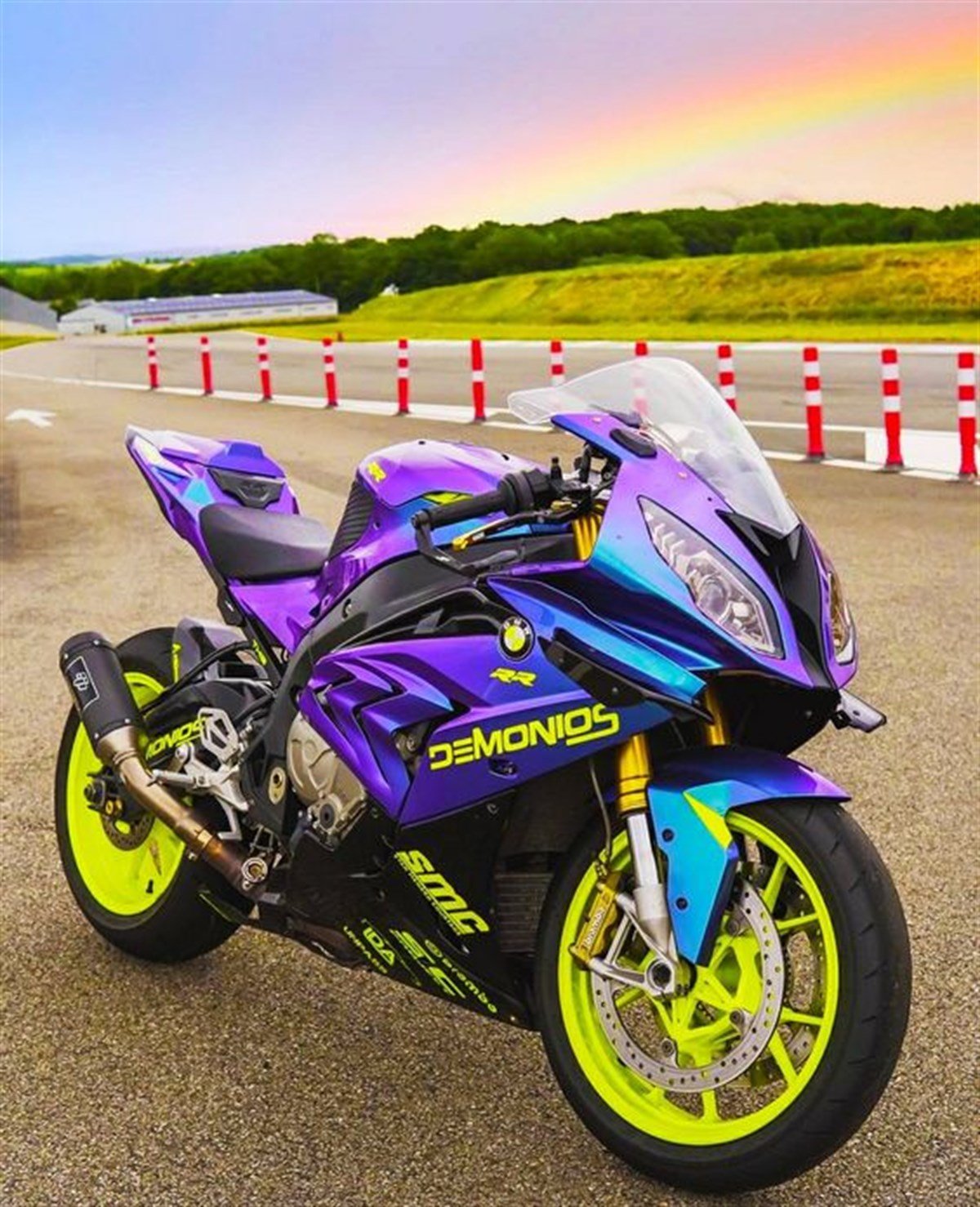 BMW S1000RR Hologram Mor Kaplama