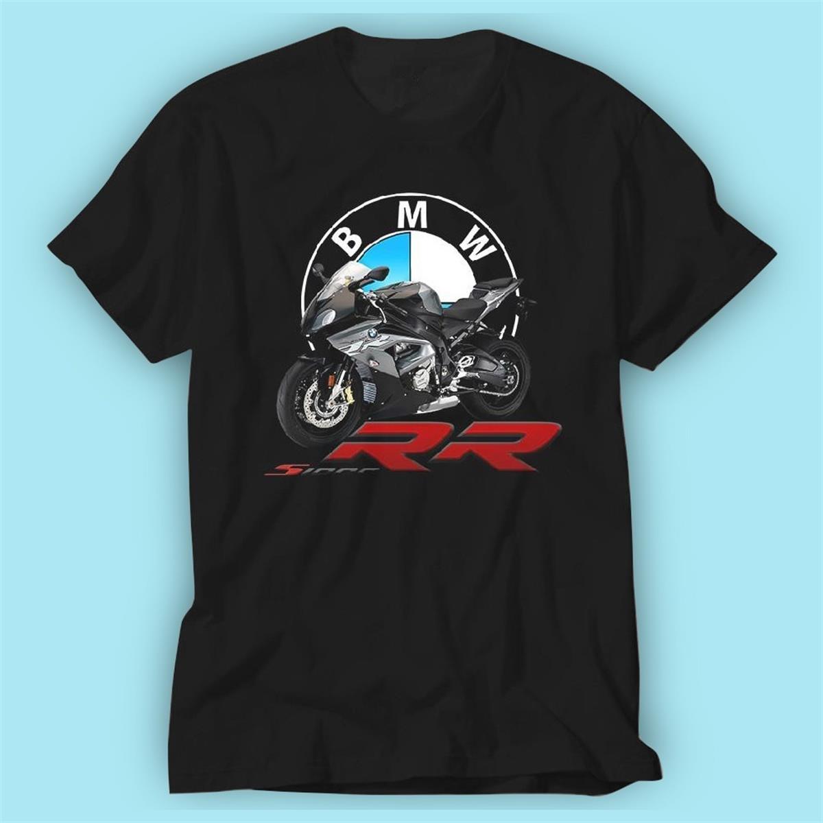 BMW S1000RR SiyahBaskılı Tshirt Modeli