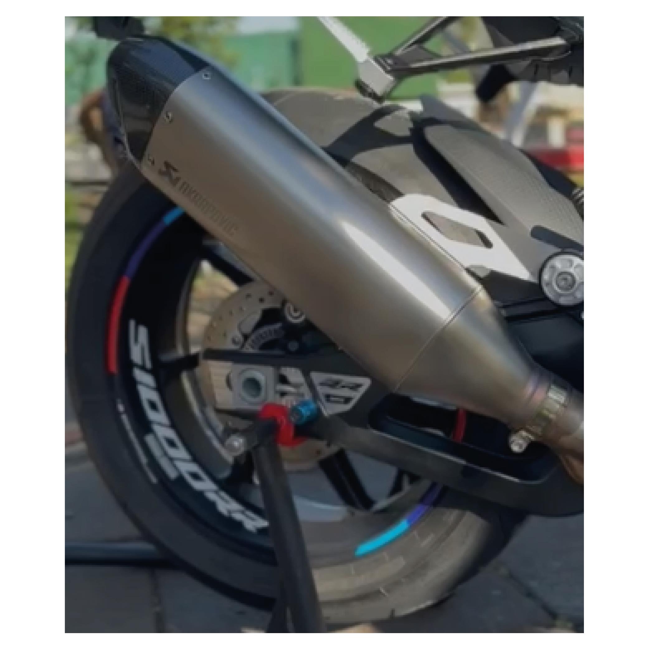 S SerisiBMW S1000RR Sticker Jant İç & Dış Jant Modeli Gri Renk