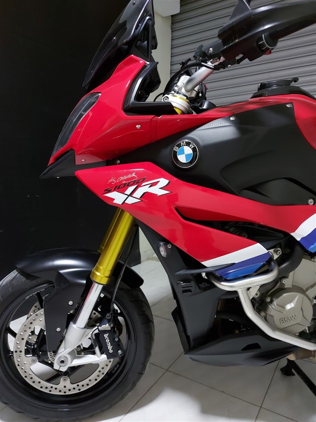 BMW S1000XR 3 Özel Renk Şerit Etiket Sticker Modeli
