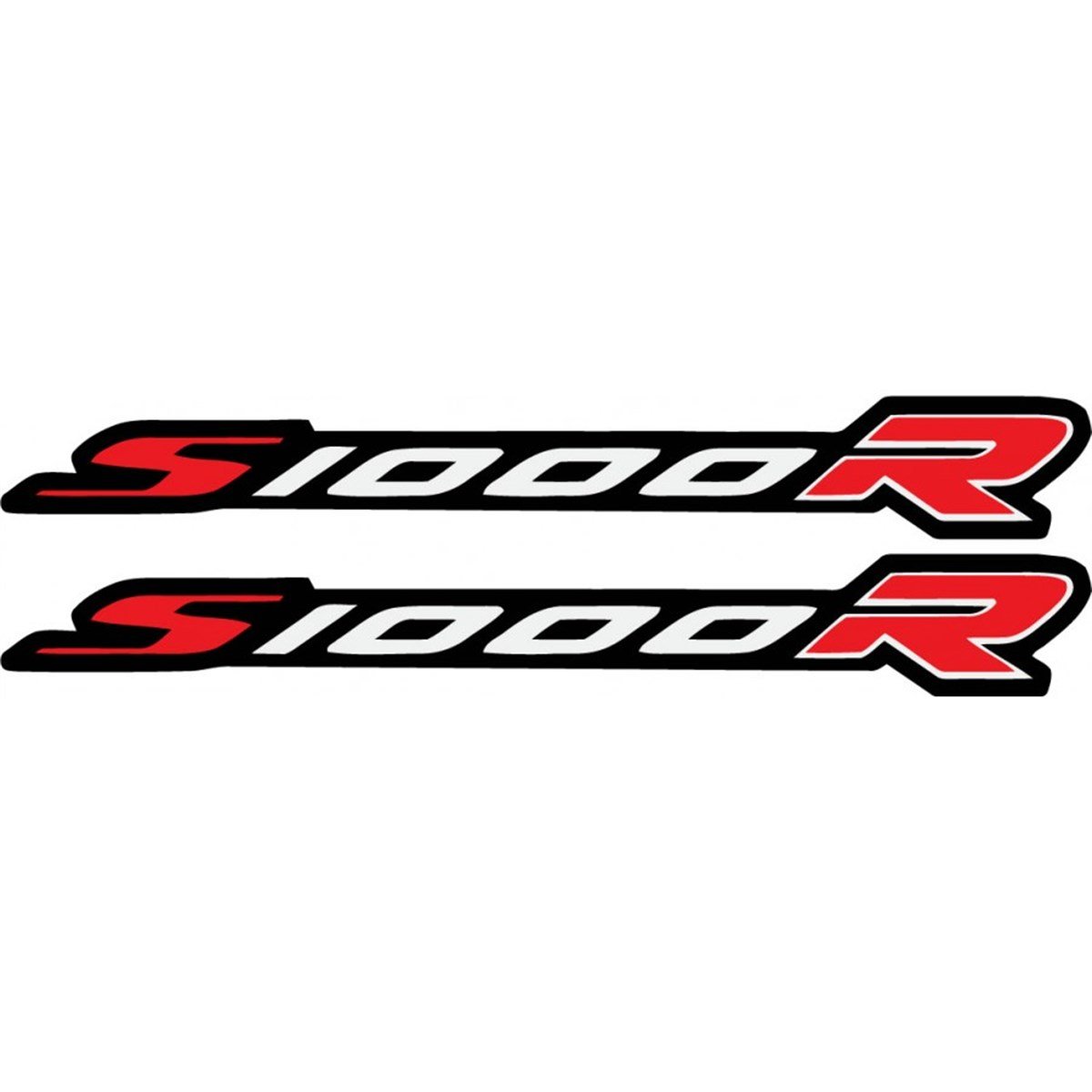 BMW Siyah S1000RR Yazı Sticker Etiket Modeli