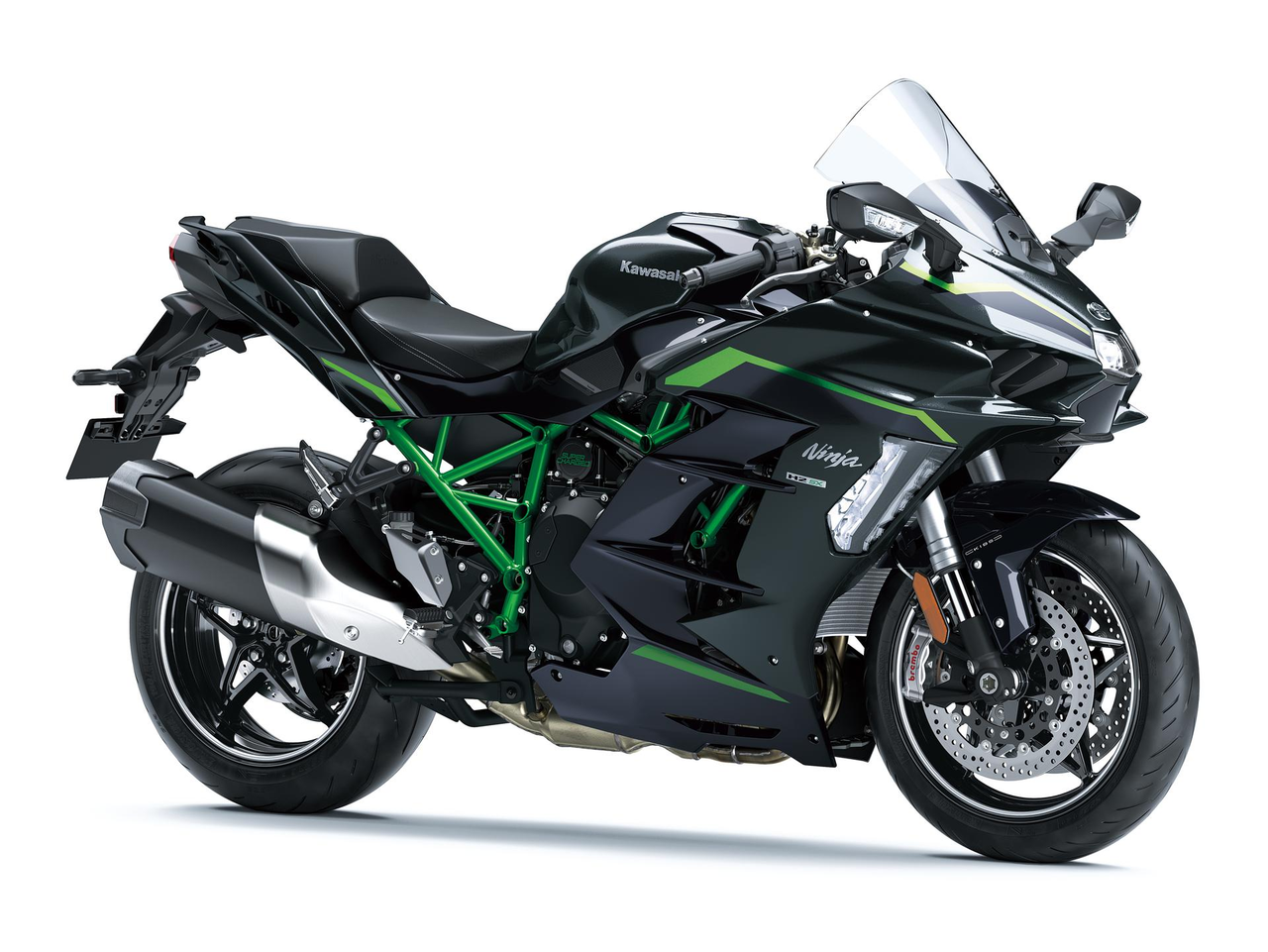 Kawasaki Ninja H2 SX Ekran Koruması Şeffaf PPF Folyo (-)