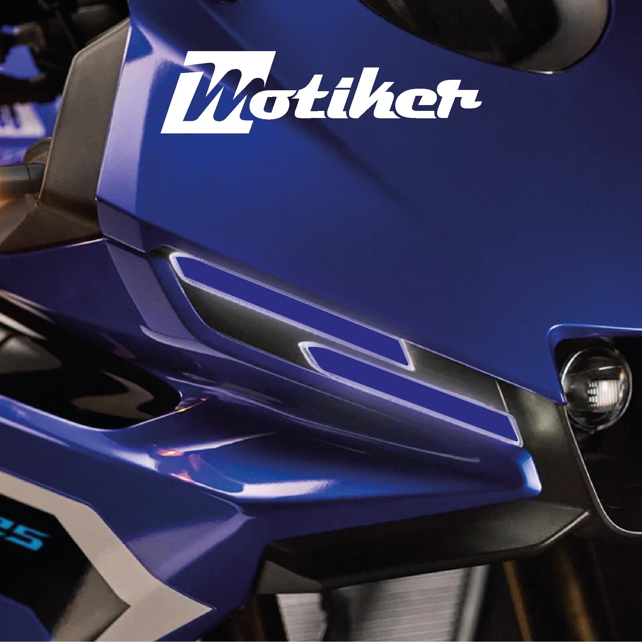 Yamaha YZF-R25 Far Sticker Far Folyo Renkli Lacivert