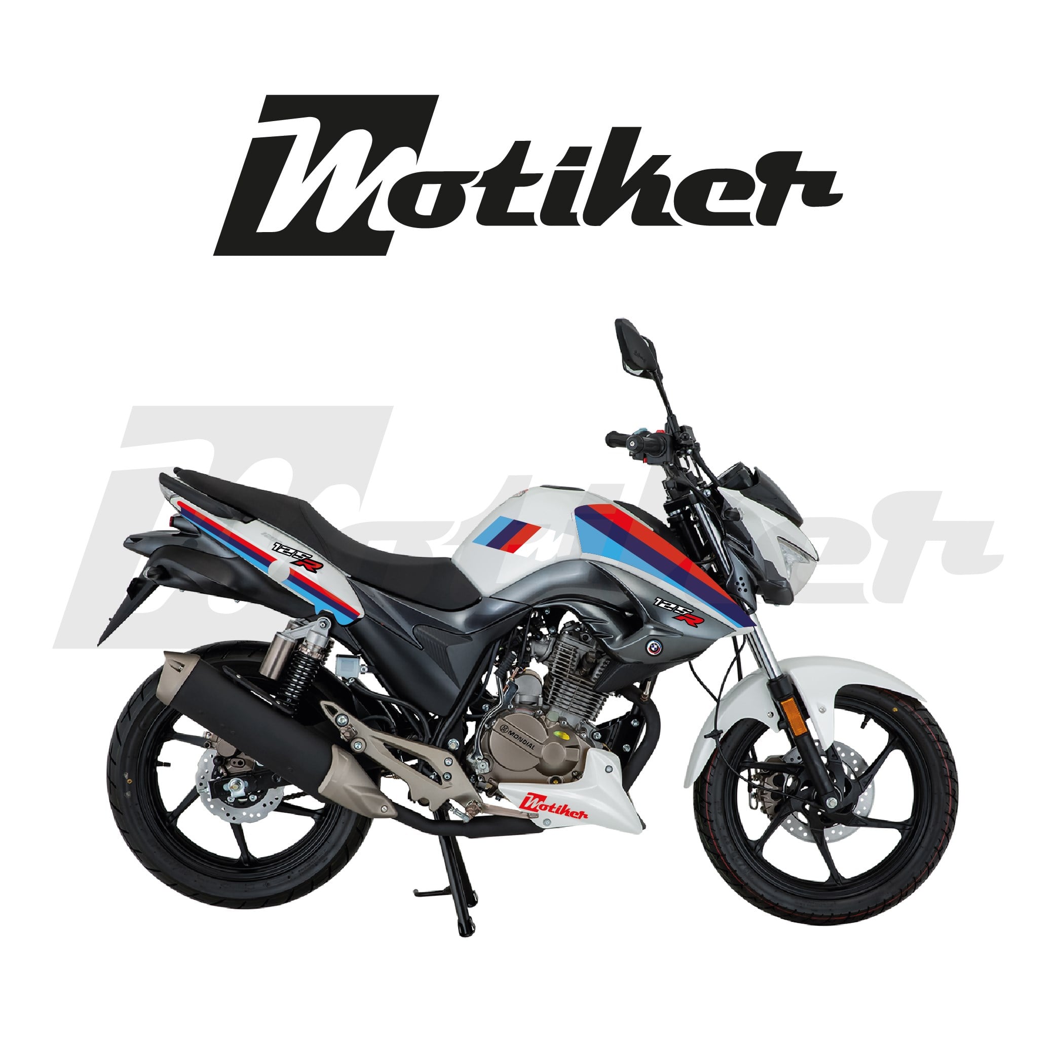 Mondial Drift L BMW M  Tasarımı Parçalı Kaplama Sticker Etiket Modeli