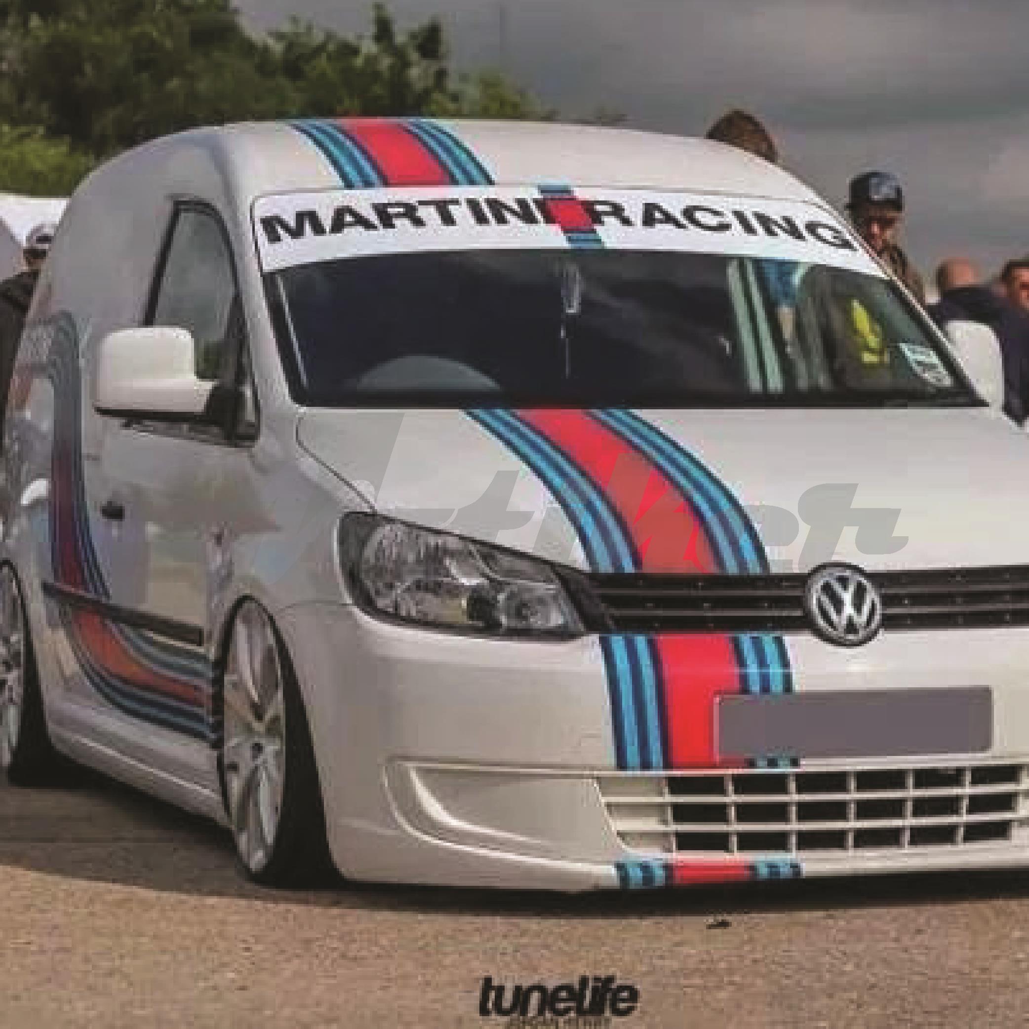 Tüm Araçlara Uyumlu Martini Racing Kaplama Sticker