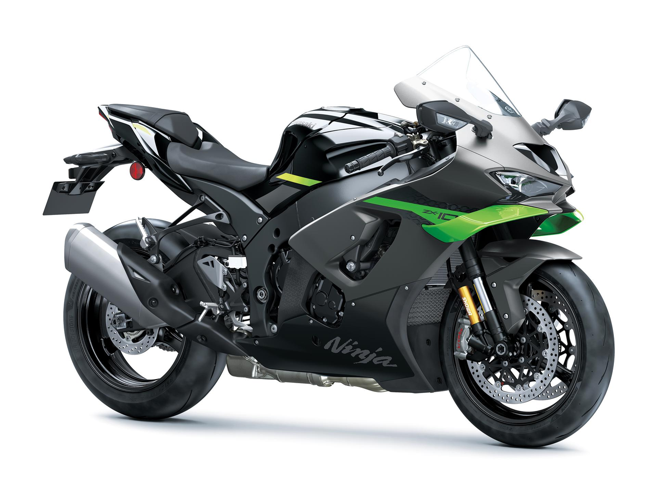 Kawasaki ZX-10R (2021+) Ekran Koruması Şeffaf PPF Folyo (-)