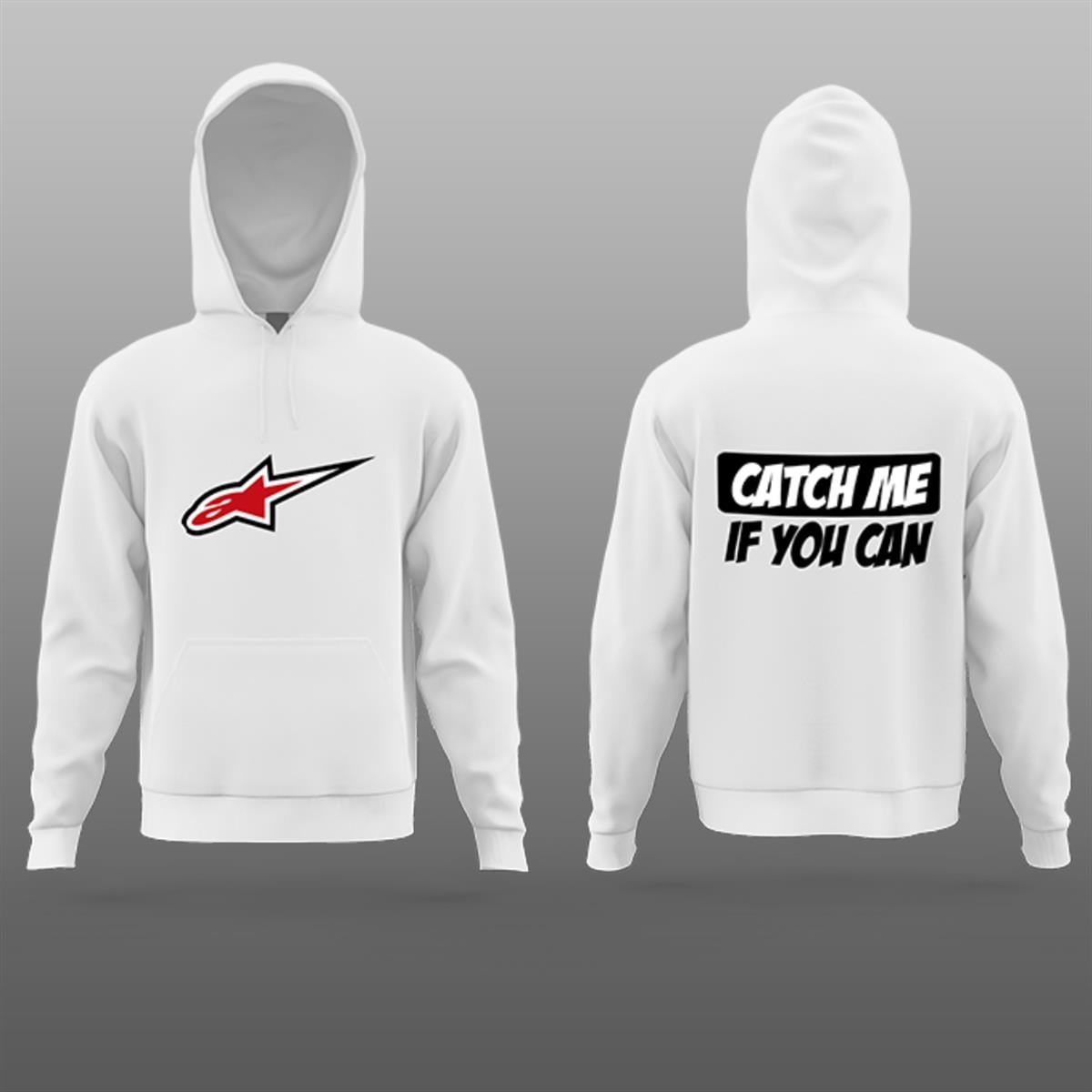 Catch Me Beyaz  Sweatshirt 