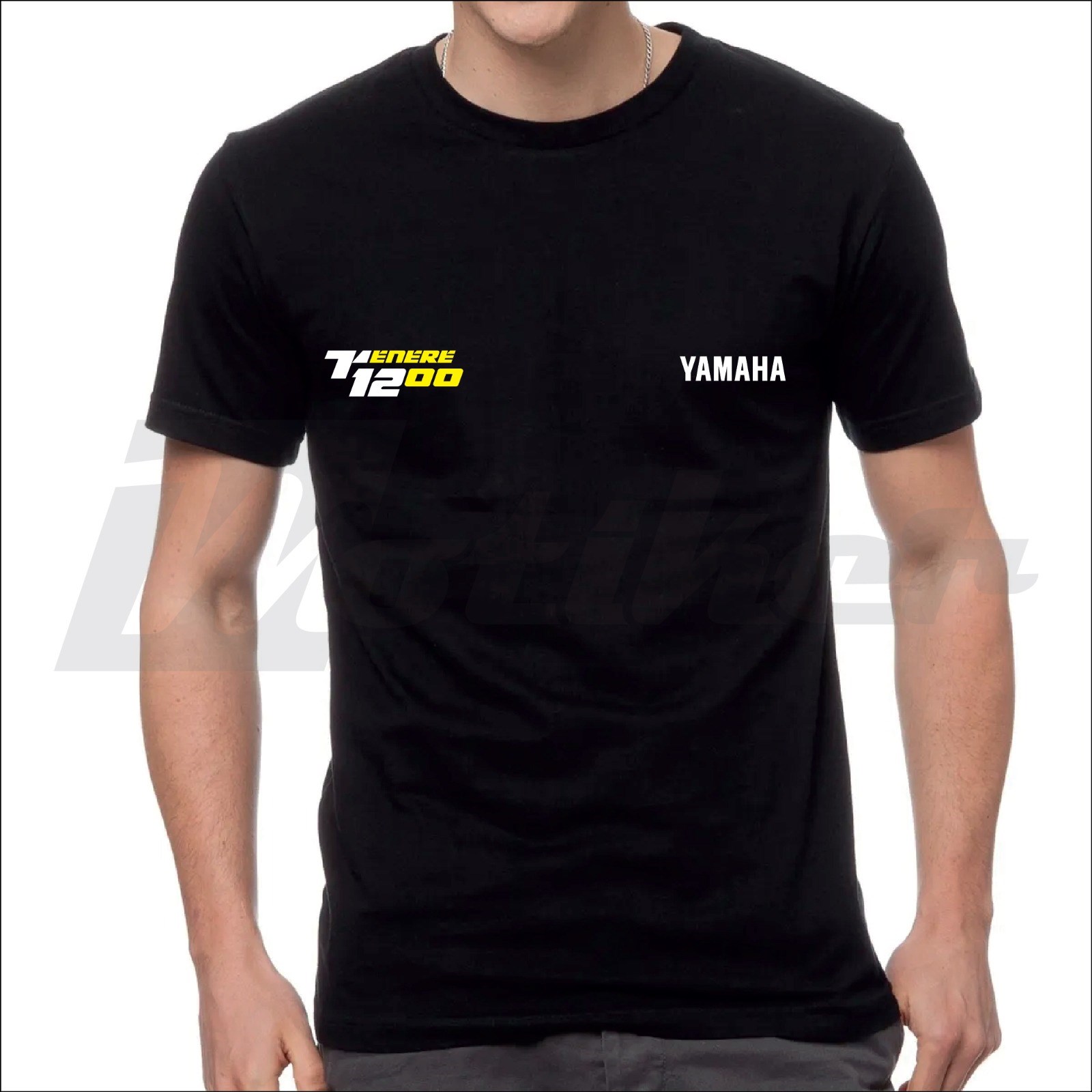 Yamaha Tenere 700 Tasarımlı TShirt Model Sarı