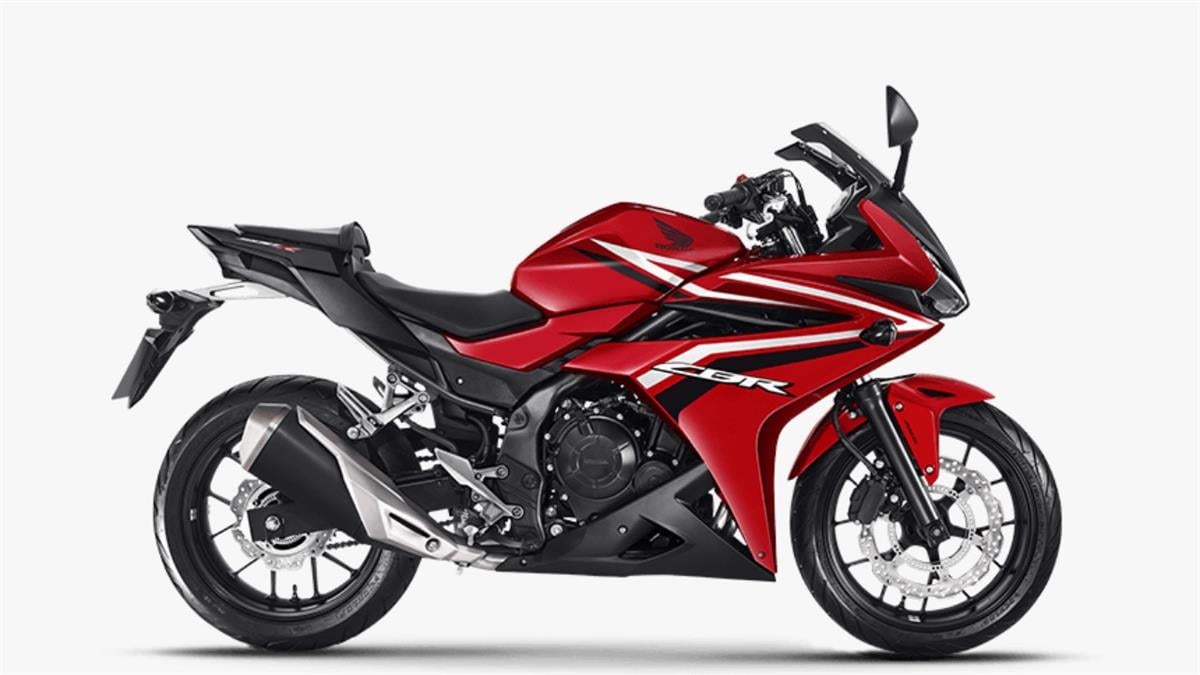 CBR500R Kırmızı Lined Tasarım Sticker Etiket Modeli