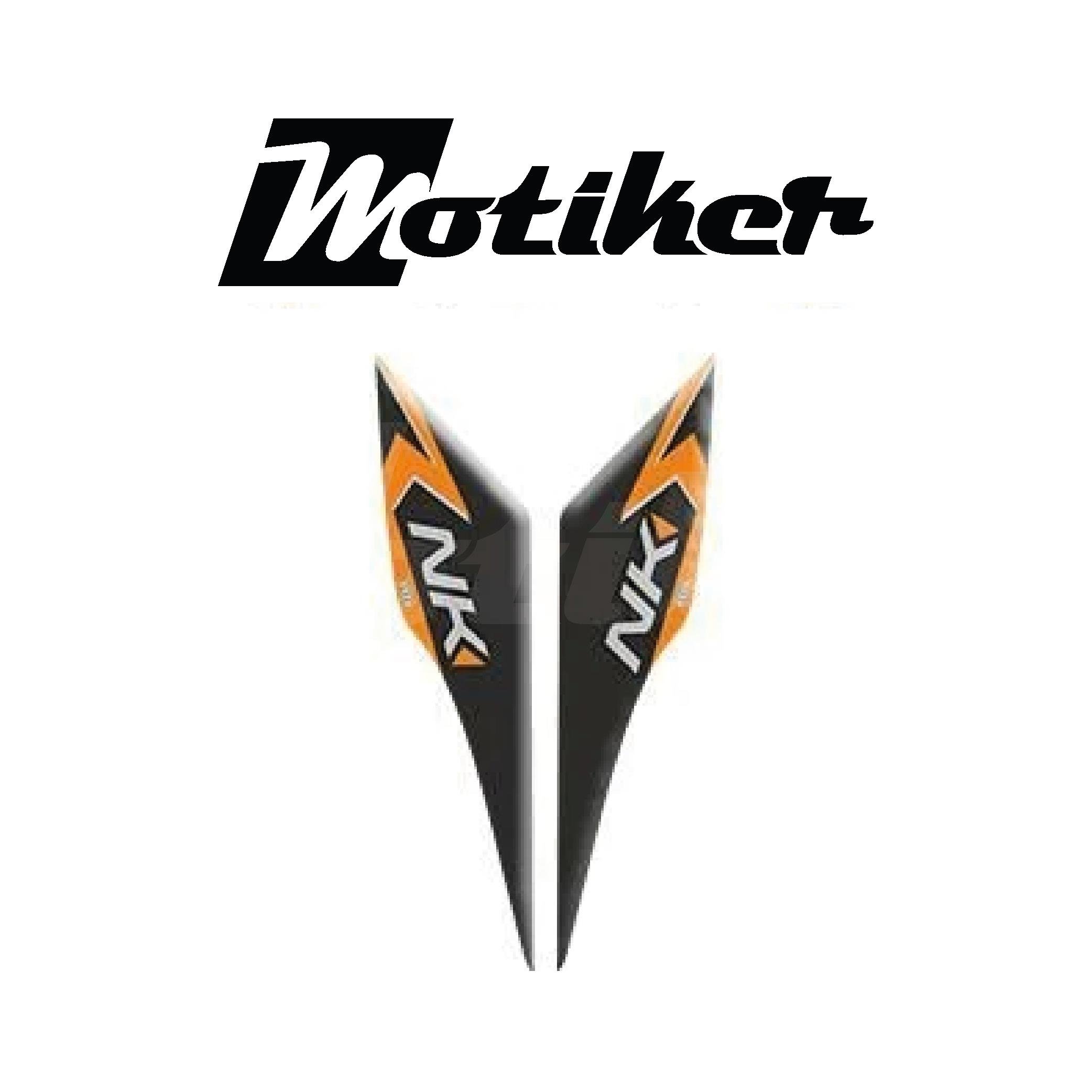 CFMOTO 250NK Arka Kuyruk Damla Sticker Etiket Modeli Turuncu