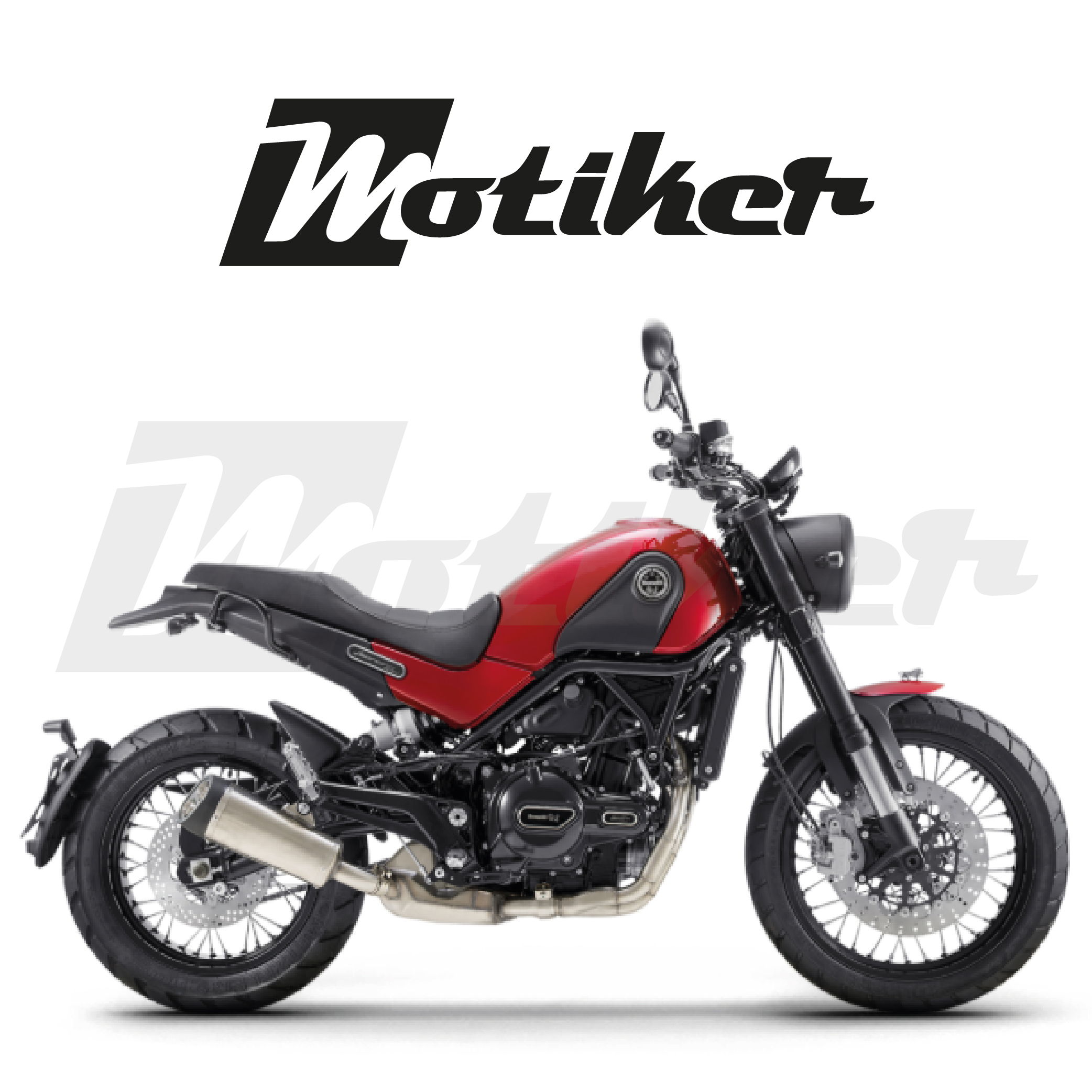 Benelli LEONCINO 500 Özel Tasarım Sticker Etiket Modeli