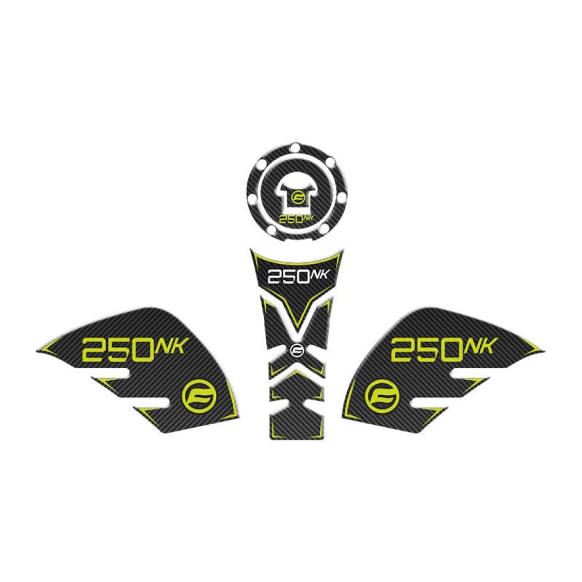 CF MOTO 150 NK 2016 - 2023 UYUMLU Tank Pad Gri 