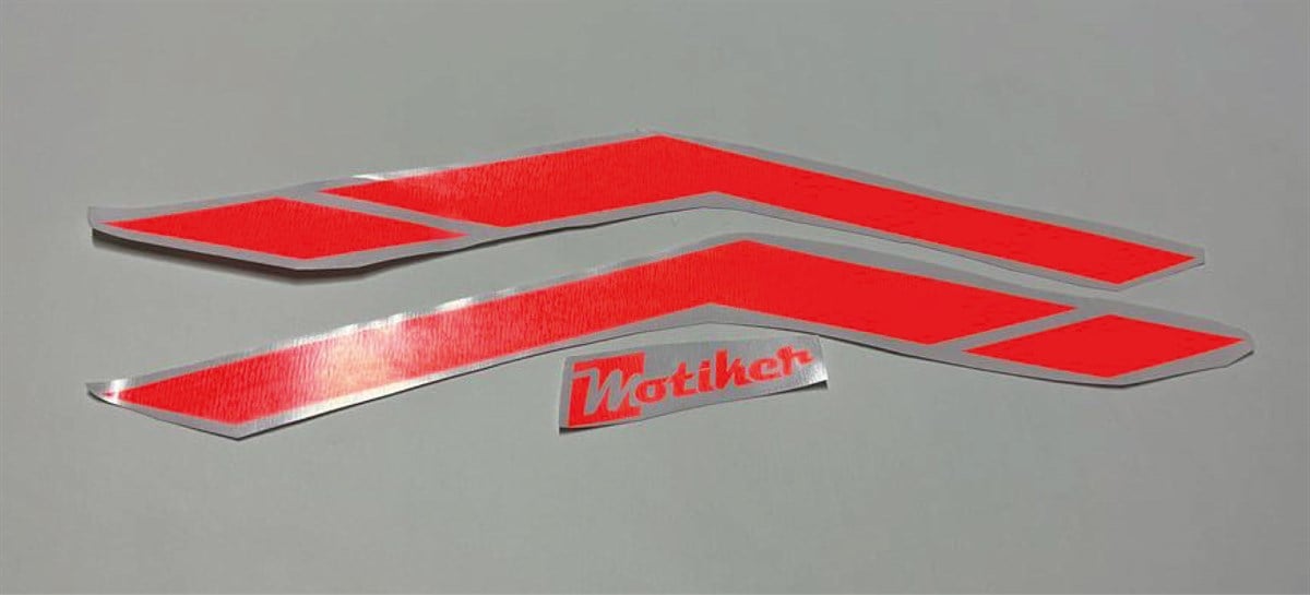 CF MOTO 250NK Neon Turuncu Depo Sticker Modeli
